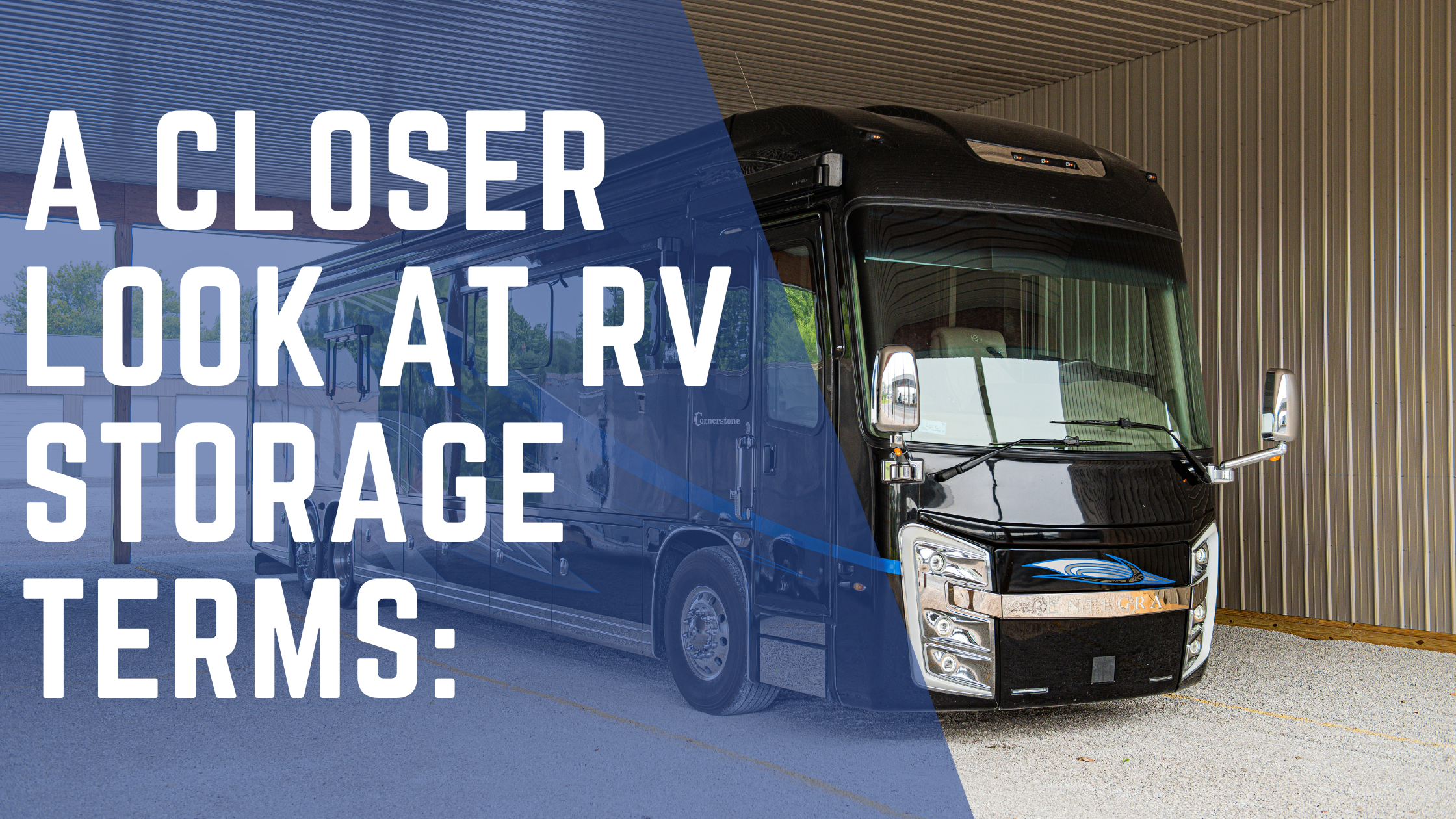 A Closer Look at RV Storage Terms